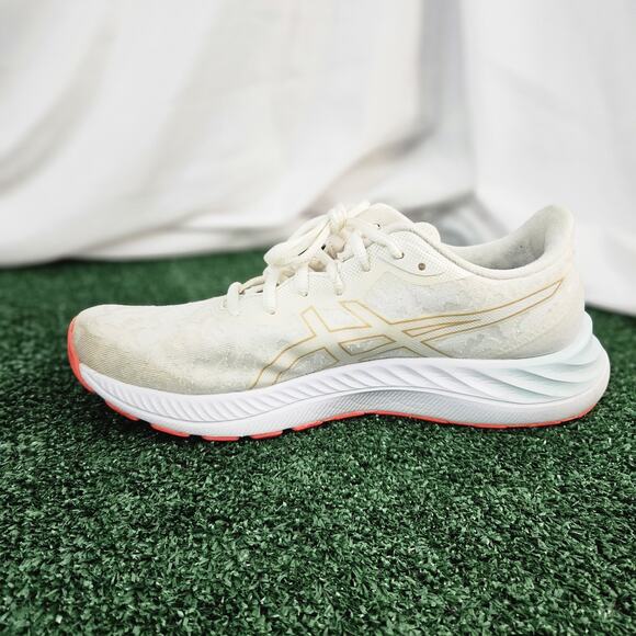 Asics Gel-Excite 8 Running Shoes Women's Size 10 White Athletic Training Sneaker - Picture 3 of 13